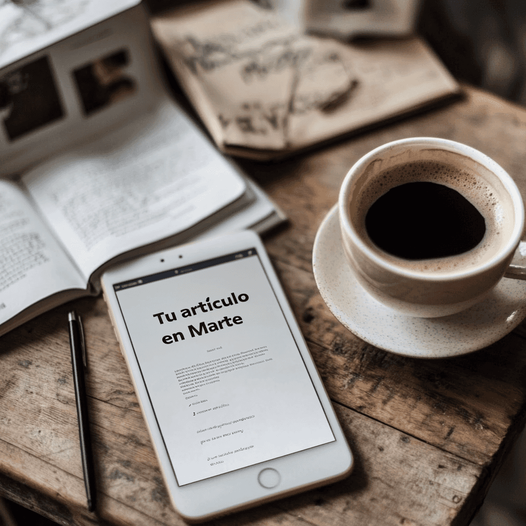 Tasse de café avec tablette